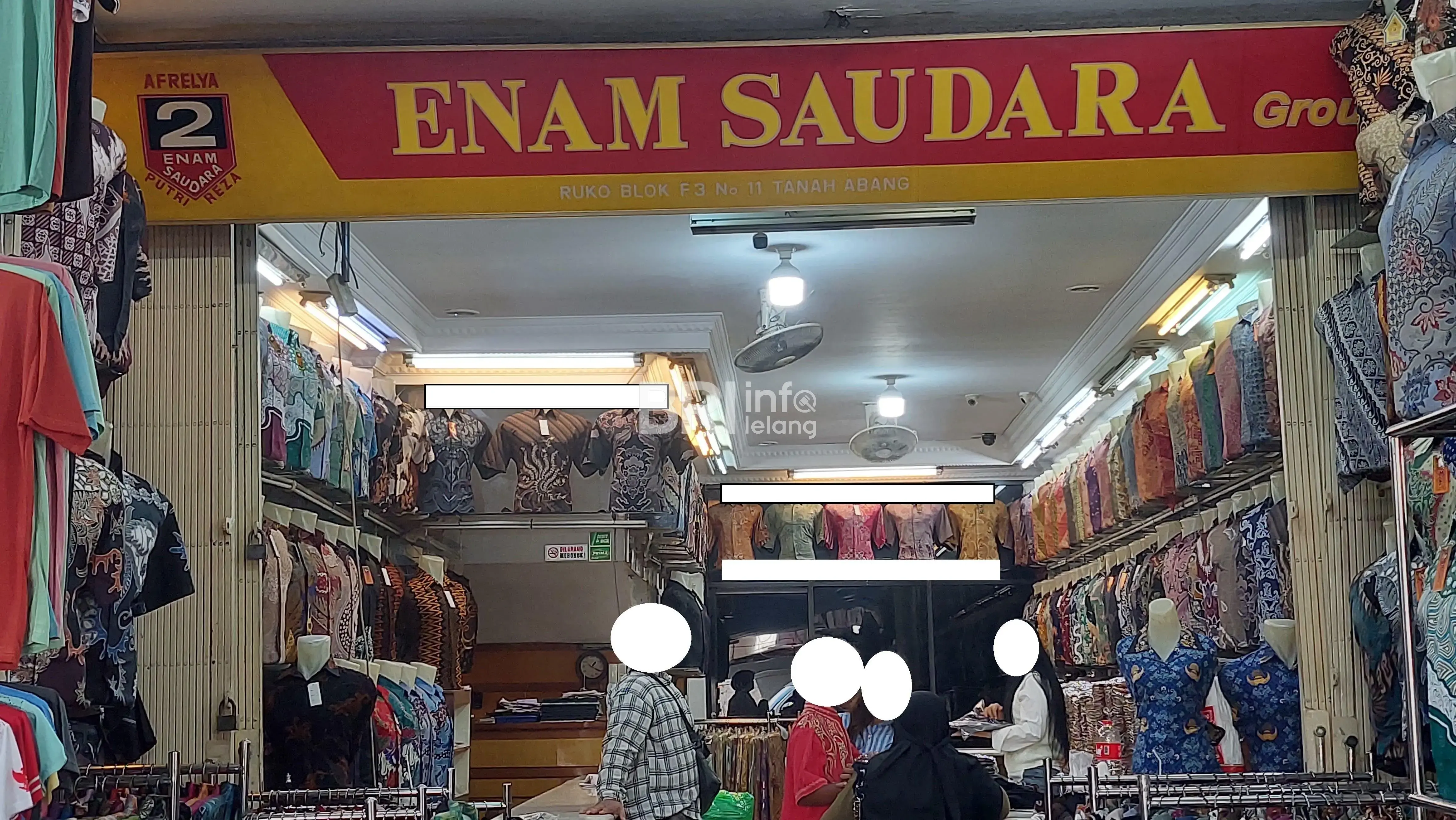 Ruko lelang JAKARTA PUSAT