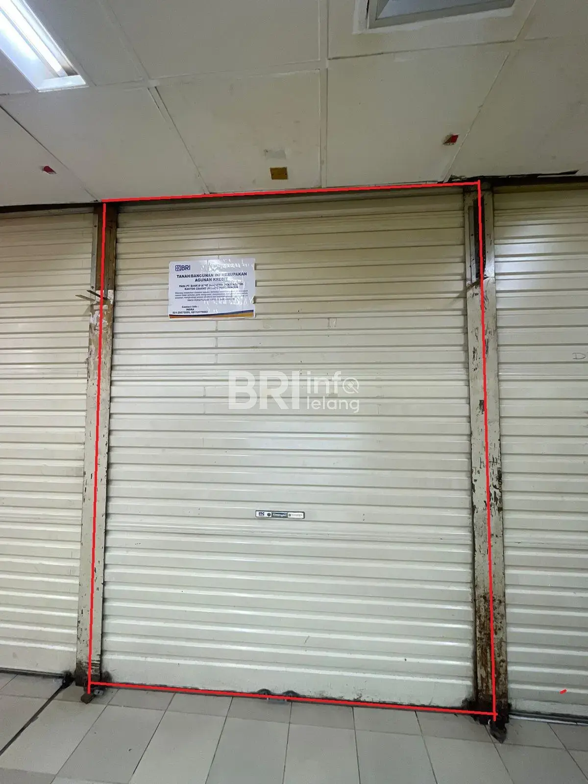 Ruko lelang JAKARTA PUSAT