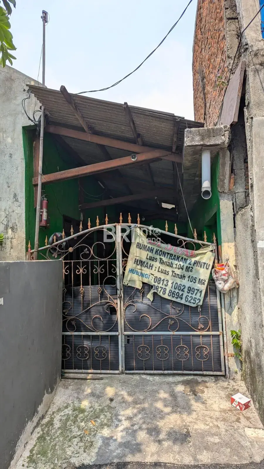Rumah Cempaka II Cakung Jaktim, Luas 337 m2, Potensi Kontrakan